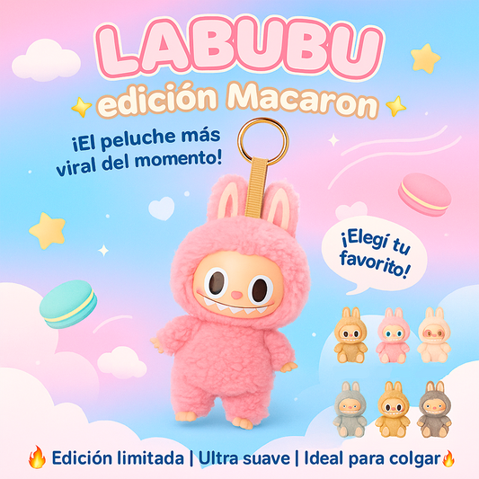 🧸 Labubu Misterioso™ – Llavero de Peluche Coleccionable con Sorpresa